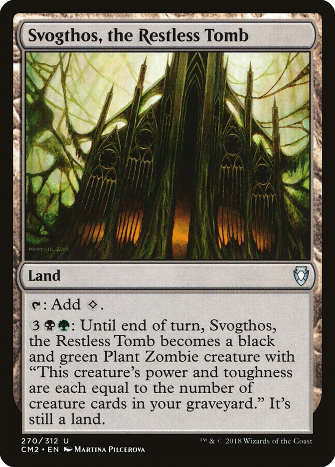 Svogthos, le Tombeau agité [Commander Anthology Volume II]