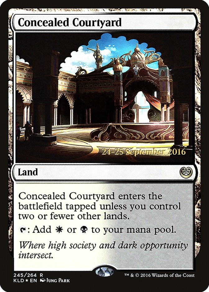 Cour cachée [Prerelease Promos Kaladesh]