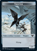 Jeton Thopter // Esprit (002) Recto-verso [Kamigawa: Dynastie Néon Commander Jetons]