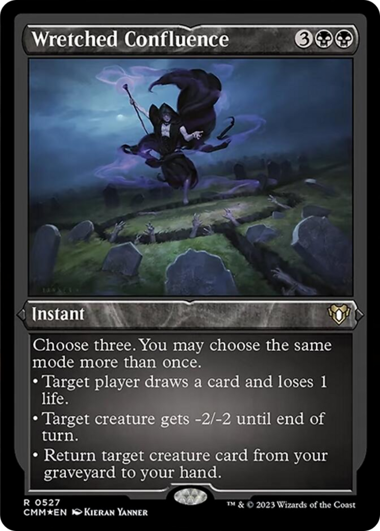 Confluence sinistre (gravure à l'acide) [Commander Masters]