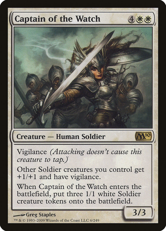 Capitán de la Guardia [Magic 2010]