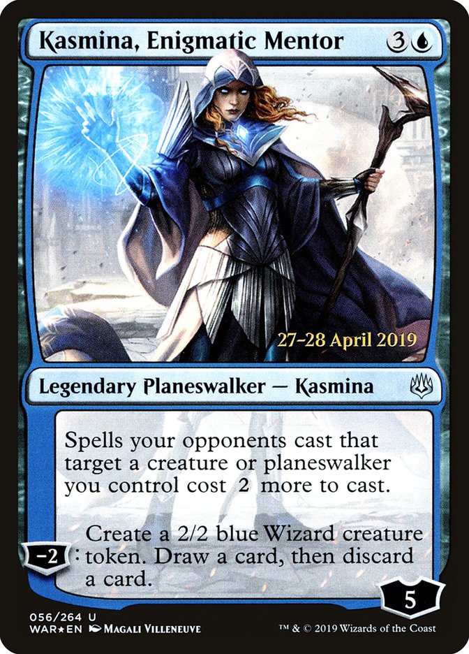 Kasmina, mentor énigmatique [Prerelease Promos de Guerre de l'étincelle]