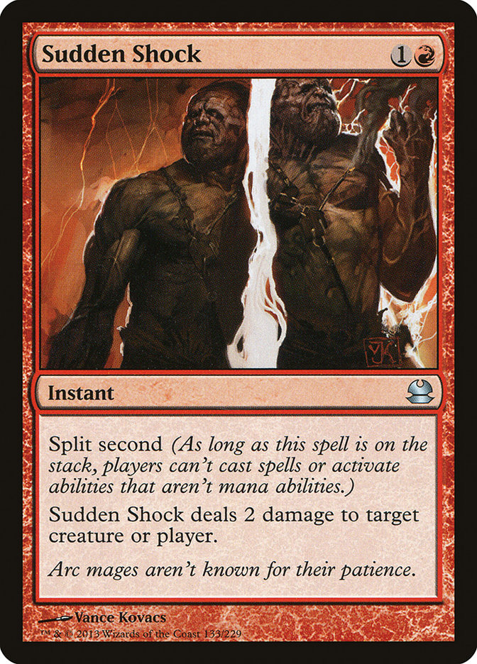 Choc soudain [Modern Masters]