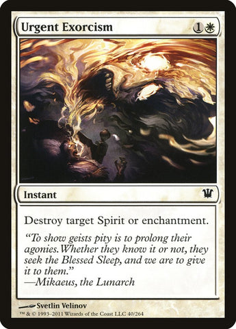 Exorcismo urgente [Innistrad]