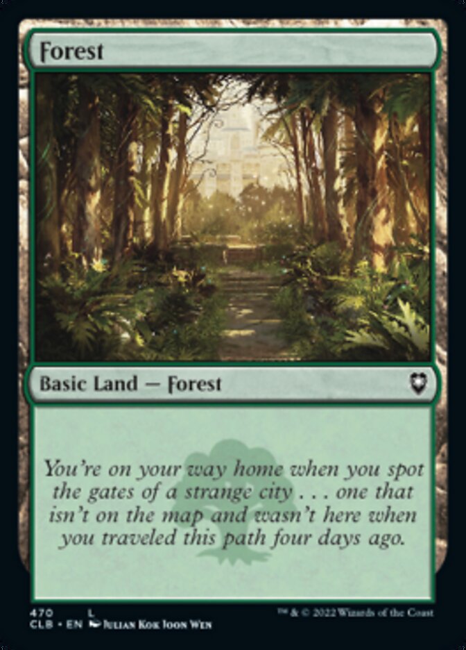 Forêt (470) [Commander Legends : la bataille de la Porte de Baldur]