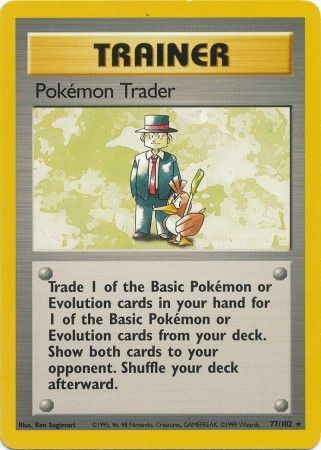 Échangeur Pokémon (77/102) [Set de Base Illimité]