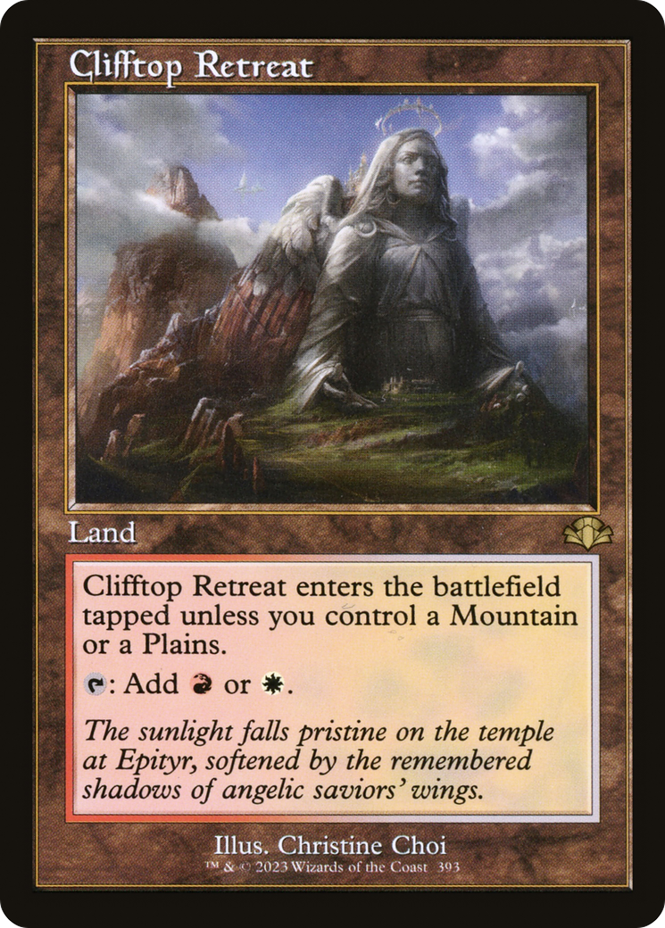 Retraite des falaises (Rétro) [Dominaria Remastered]