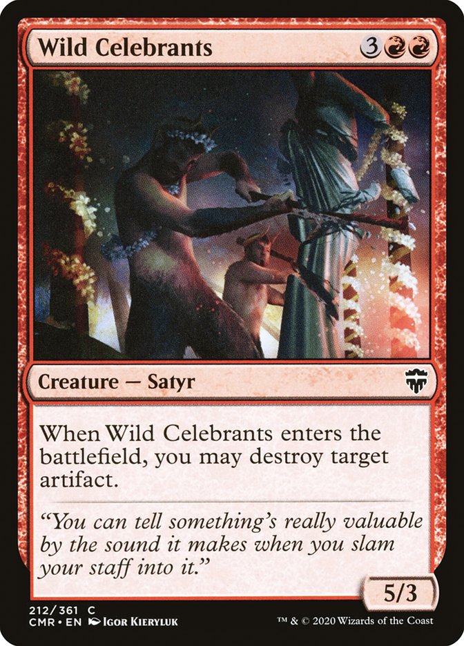 Célébrants sauvages [Commander Legends]