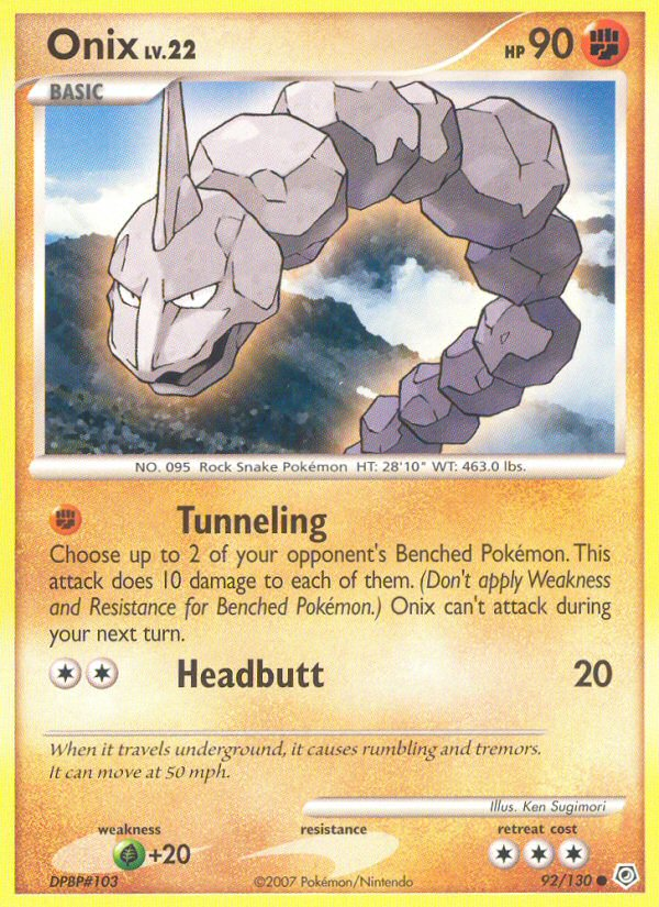 Onix (92/130) [Diamant & Perle : Set de base]