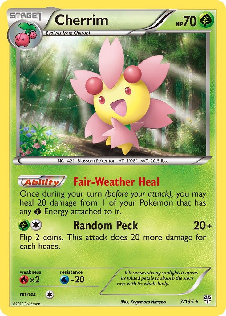 Cherrim (7/135) [Negro y Blanco: Tormenta Plasma]