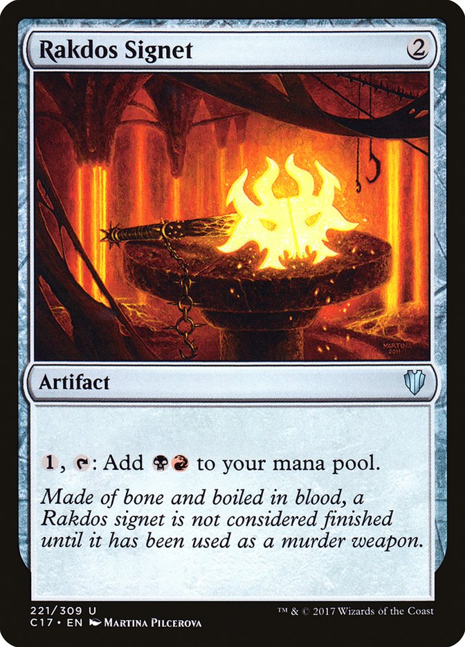 Cachet de Rakdos [Commander 2017]