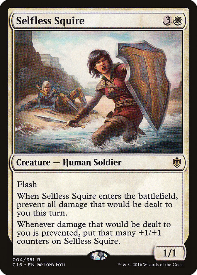 Écuyer désintéressé [Commander 2016]