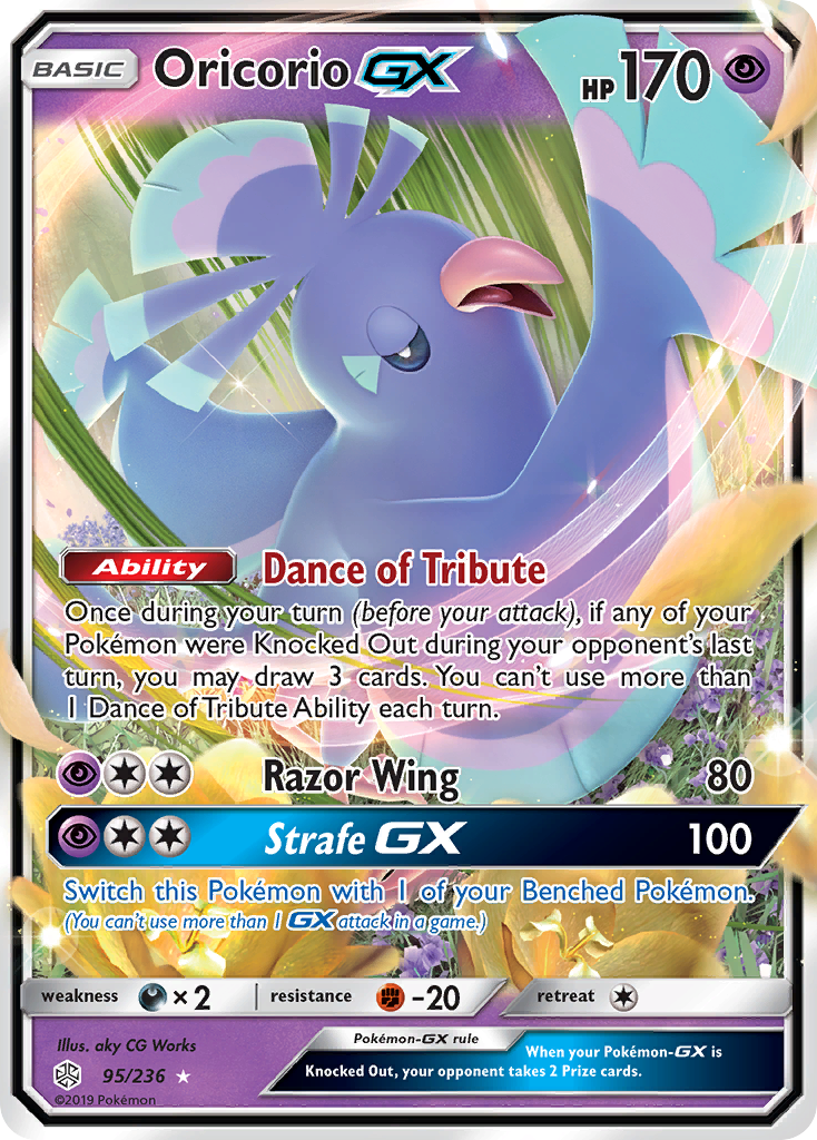 Oricorio GX (95/236) [Soleil et Lune : Éclipse Cosmique]
