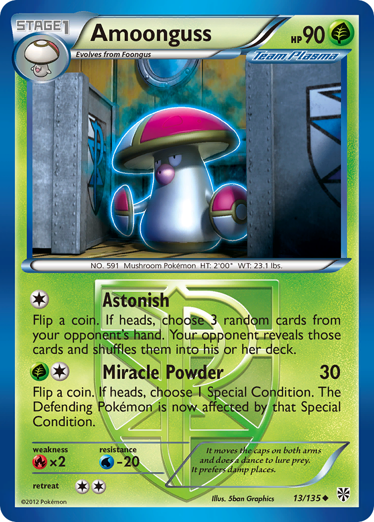 Amoonguss (13/135) [Negro y Blanco: Tormenta Plasma]