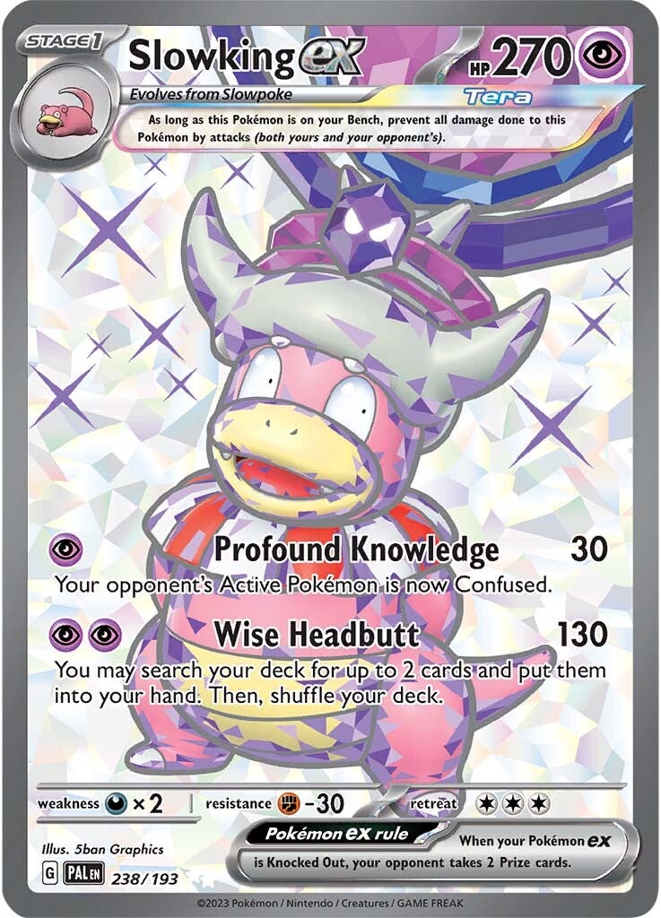 Slowking ex (238/193) [Escarlata y Púrpura: Evolución en Paldea]
