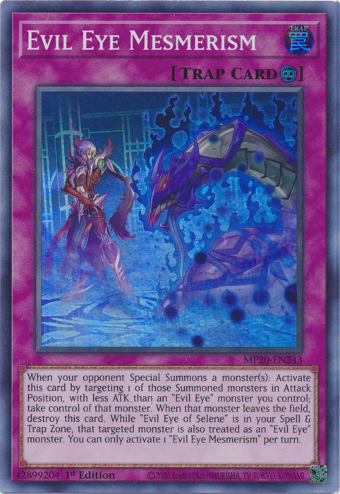 Envoûtement de l'Œil Maléfique [MP20-FR243] Super Rare