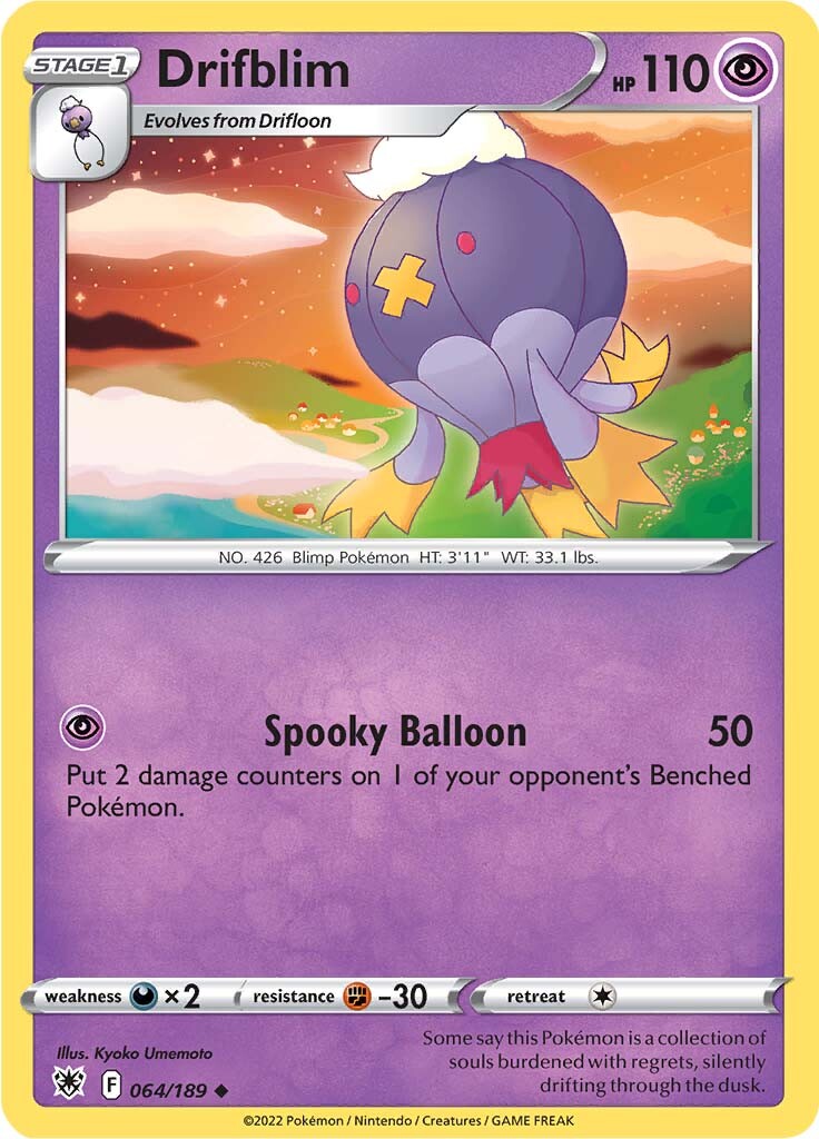 Drifblim (064/189) [Espada y Escudo: Resplandor Astral]