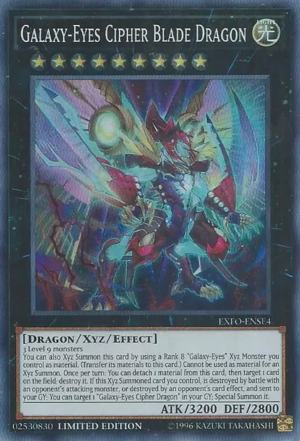 Dragon Photon Cipher à Lame Aux Yeux Galactiques [EXFO-ENSE4] Super Rare