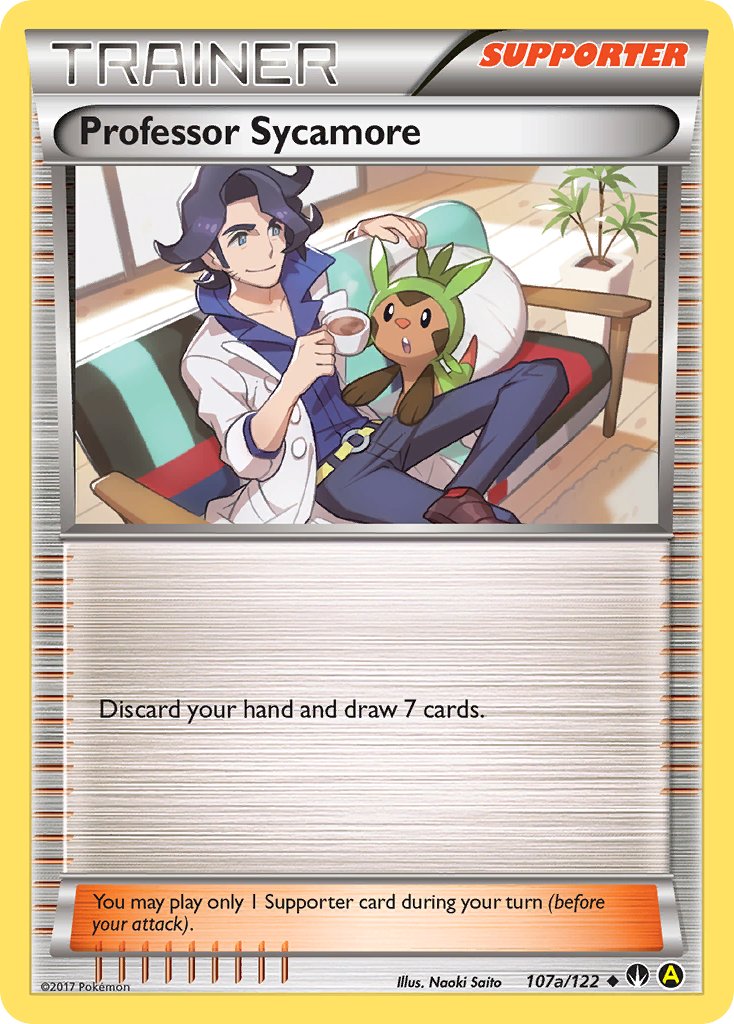 Professeur Platane (107a/122) [Cartes Promo alternatives]