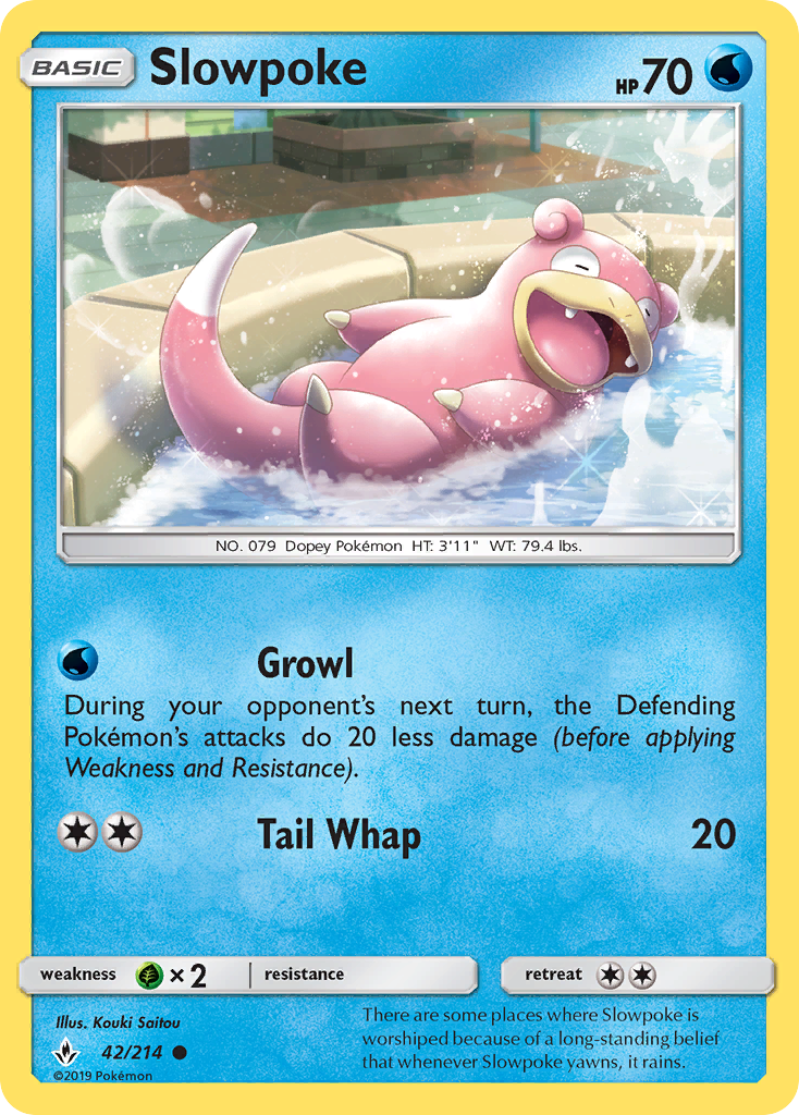 Slowpoke (42/214) [Sol y Luna: Lazos Indestructibles]