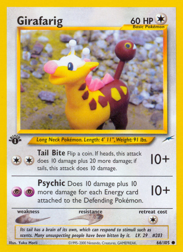 Girafarig (66/105) [Neo Destino 1ª Edición]