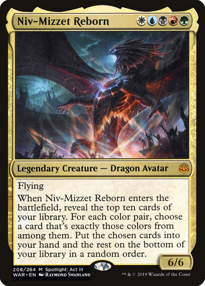 Niv-Mizzet réincarné [La Guerre des Planeswalkers]