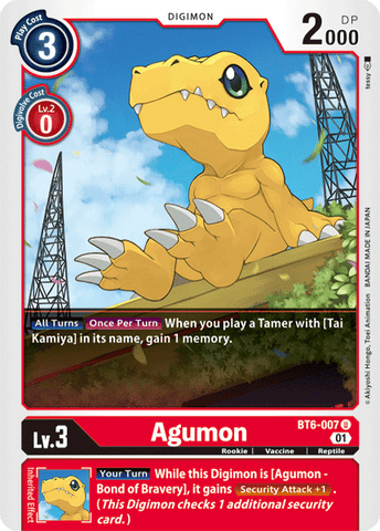 Agumon [BT6-007] [Doble Diamante]