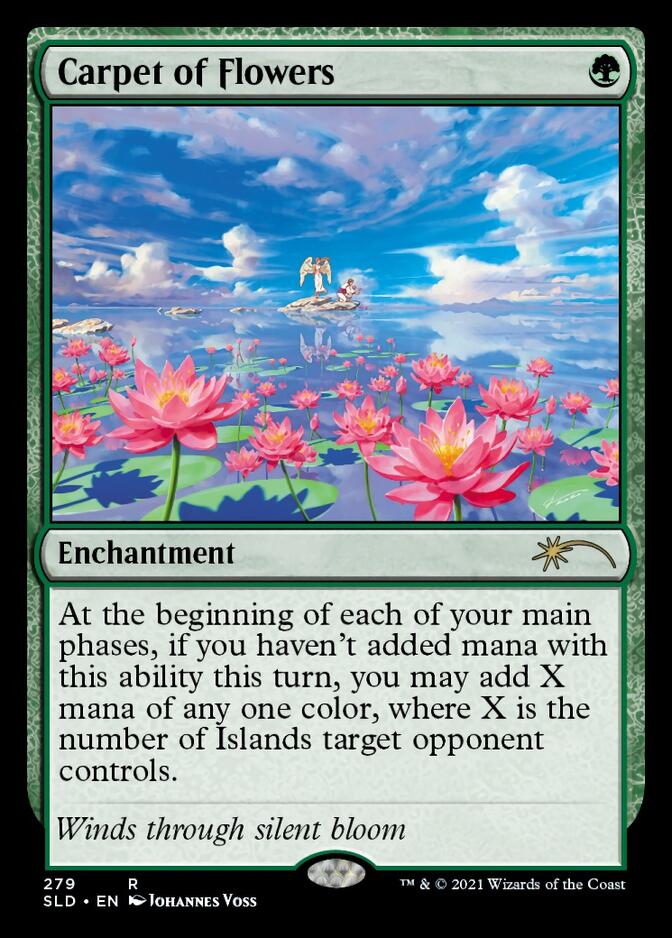 Tapis de fleurs [Série de cartes Secret Lair]