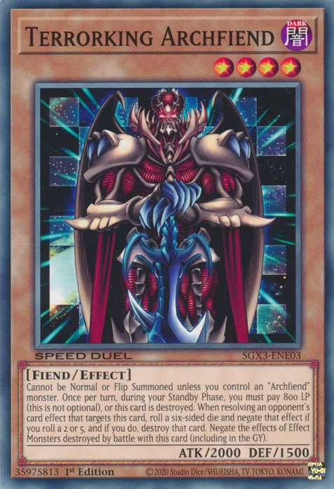 Archidemonio Rey del Terror [SGX3-SPA03] Común