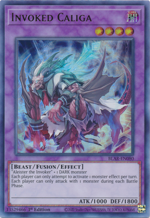 Invocada Caliga [BLAR-EN080] Ultra Rara
