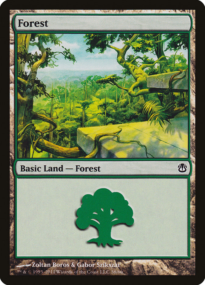Bosque (38) [Duel Decks: Ajani vs. Nicol Bolas]