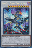 Seigneur Dragon Zombie aux Yeux Rouges [MP23-FR083] Secrète Rare Prismatique