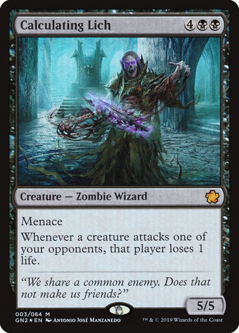 Calculando a Lich [Noche de Juegos 2019]