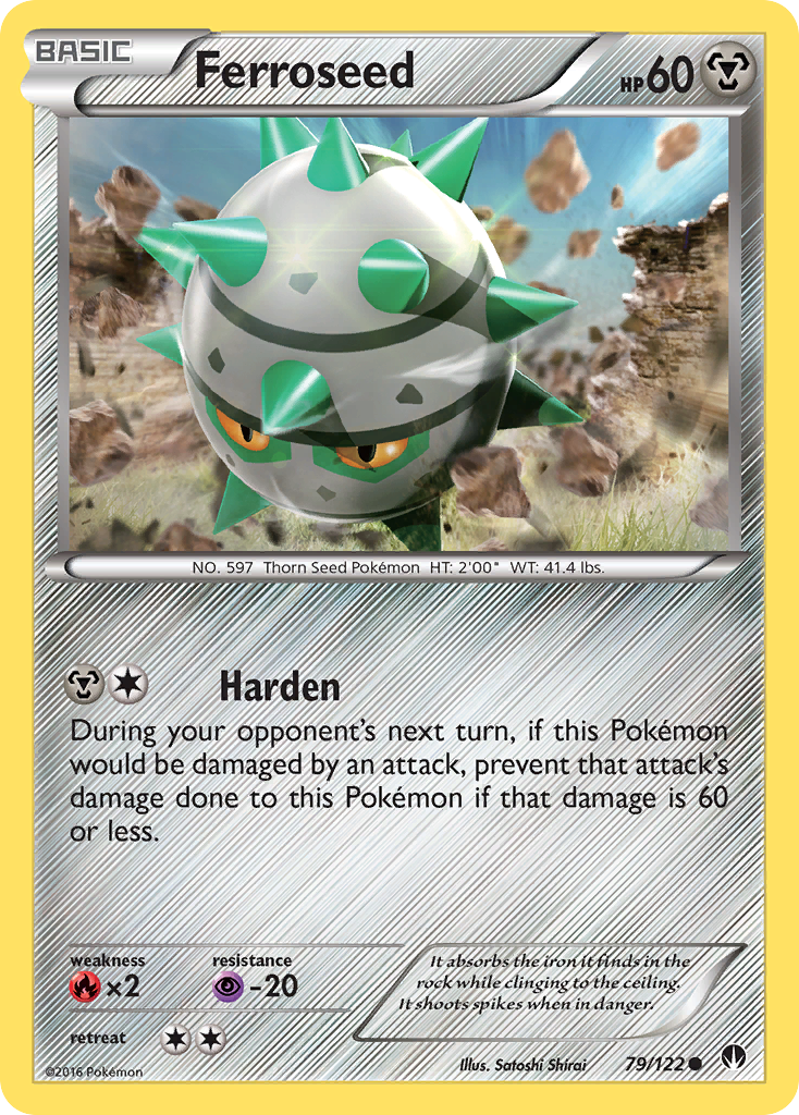 Ferrothorn (79/122) [XY: BREAKpoint]