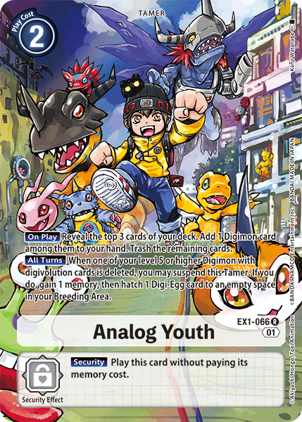 Juventud Analógica [EX1-066] (Arte Alternativo) [Colección Clásica]