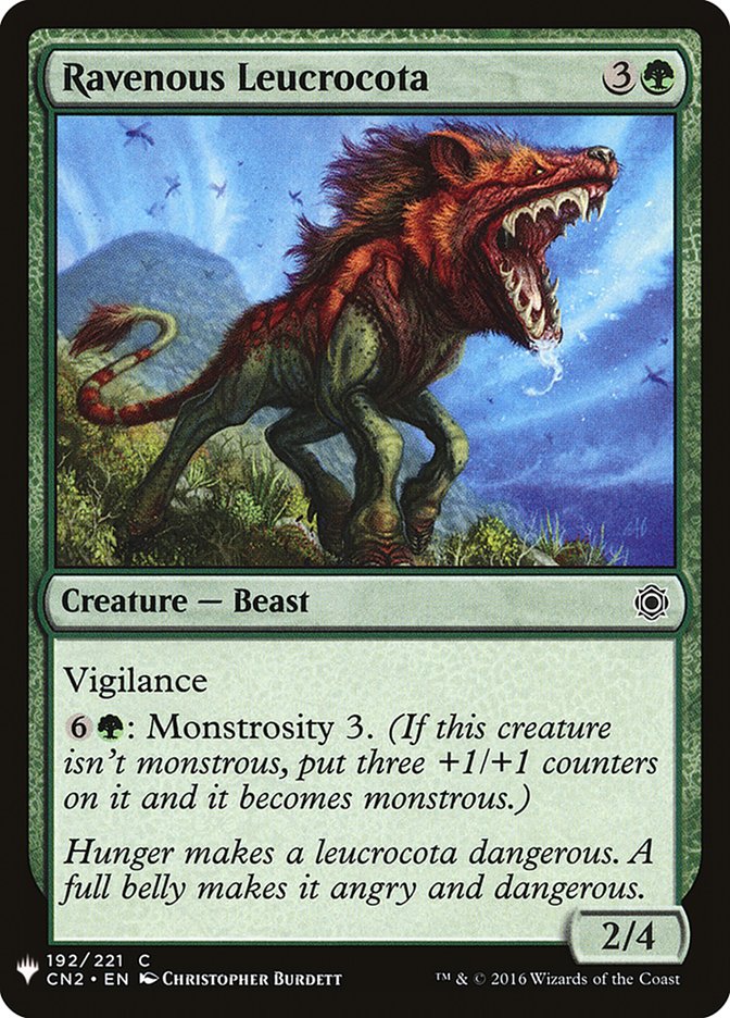 Leucrocota vorace [Mystery Booster]