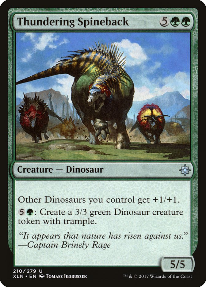 Espaldaespina Rugidor [Ixalan]