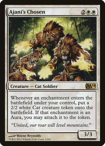 Elegido de Ajani [Magic 2014]