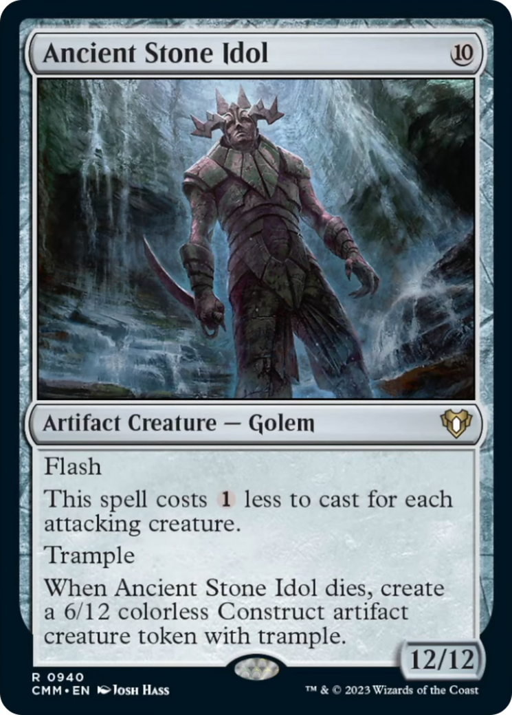 Idole en pierre antique [Commander Masters]