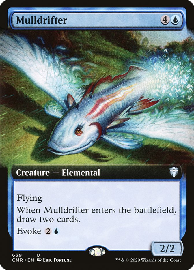 Derivador de detritos (Arte extendido) [Commander Legends]