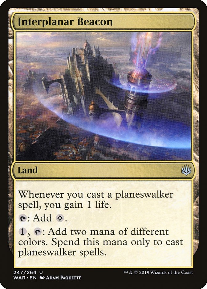 Balise interplanaire [Guerre des Planeswalkers]