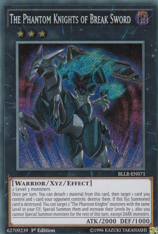 Chevaliers Fantômes de l'Épée Briseuse [BLLR-FR071] Secret Rare