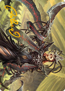 Carte d'Art Porteur du Testament (Signature estampillée or) [Phyrexia : Tout sera un – Série d'Art]