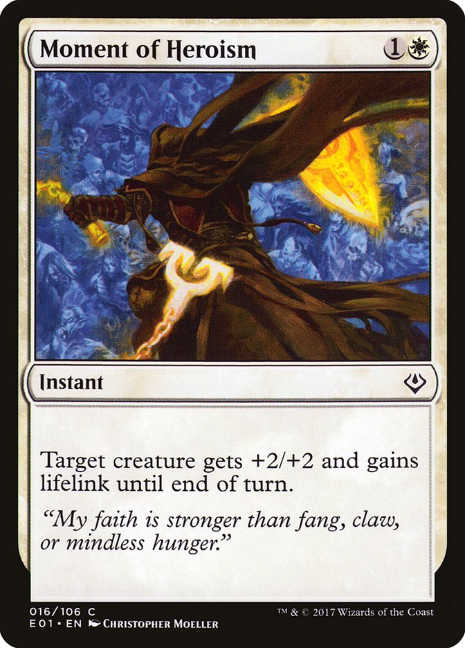 Momento de heroísmo [Archienemigo: Nicol Bolas]