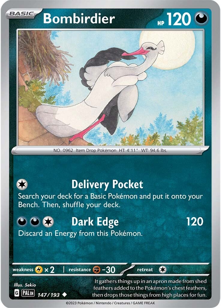 Bombirdier (147/193) [Escarlata y Púrpura: Evolución en Paldea]