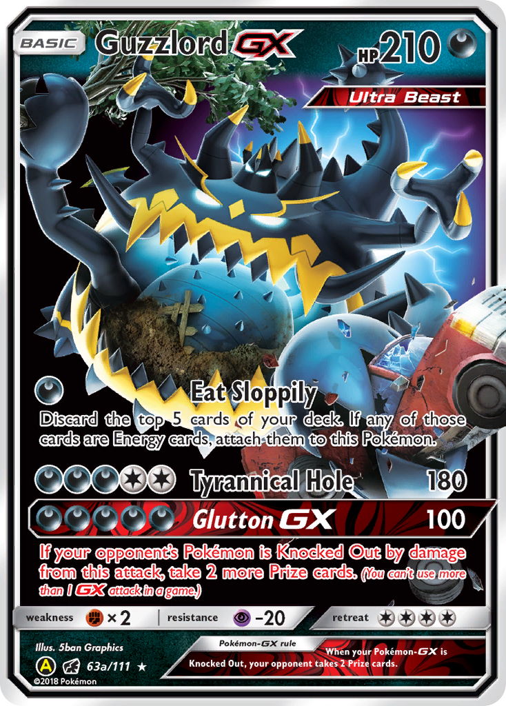 Guzzlord GX (63a/111) [Promos Art Alternatif]