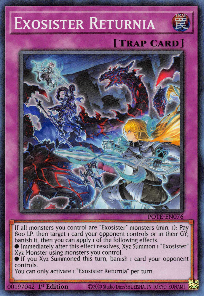 Exosœur Returnia [POTE-EN076] Super Rare