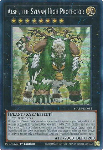 Alsei, la Alta Protectora Silvana [MAZE-EN052] Super Rara