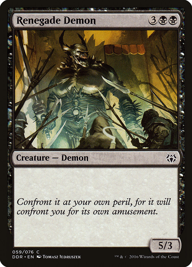 Demonio renegado [Duel Decks: Nissa vs. Ob Nixilis]