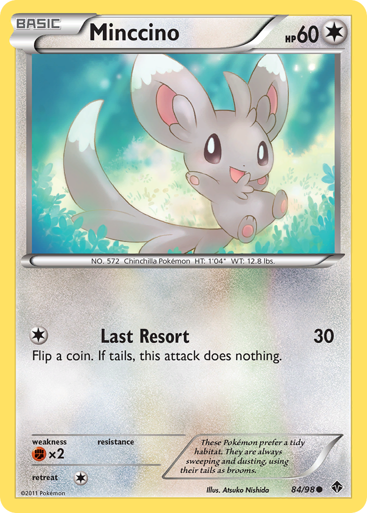 Minccino (84/98) [Negro y Blanco: Poderes Emergentes]